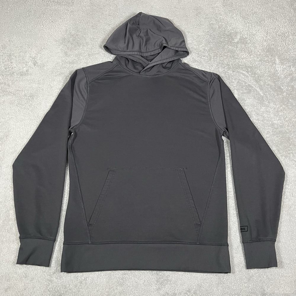 Legends Pullover Hoodie Sweatshirt Mens Small Performance Stretch Gray Gym